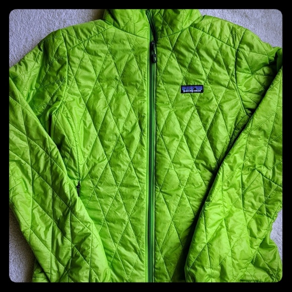 Patagonia Jackets & Blazers - Patagonia Green Thin Puffer Jacket